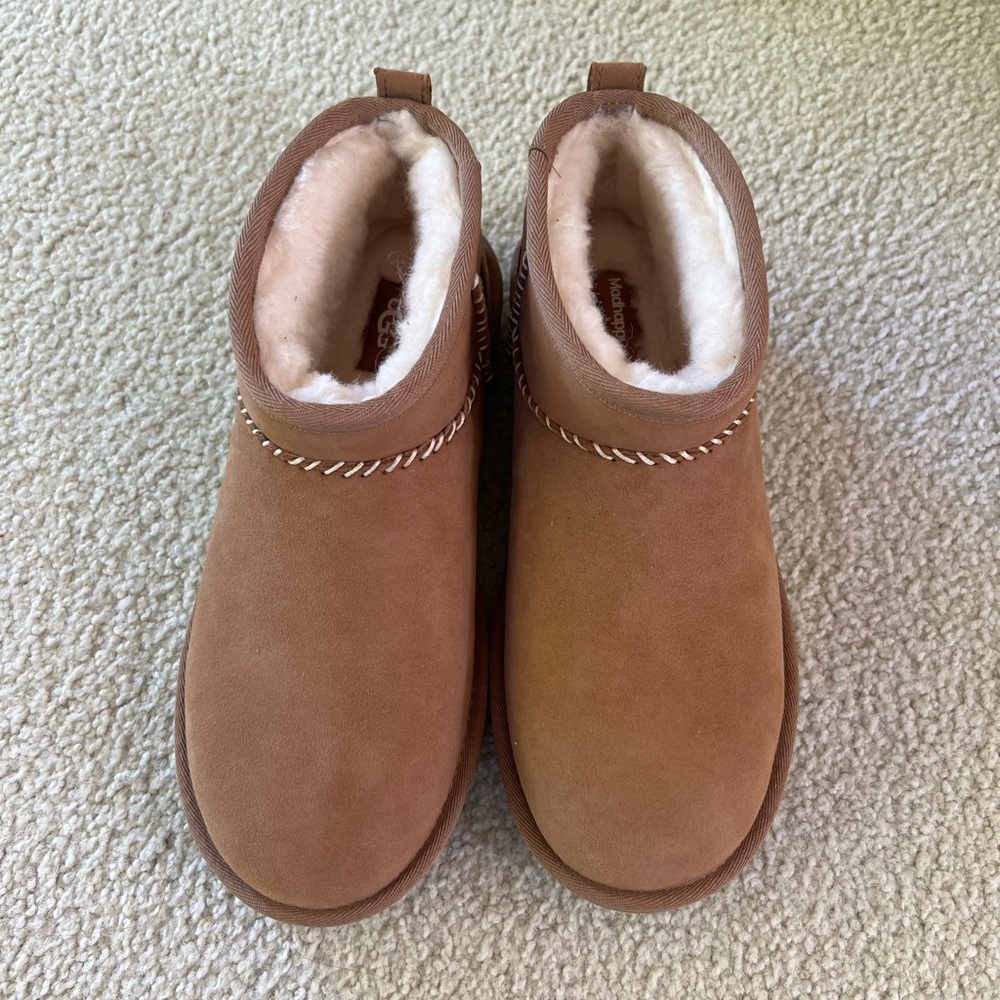 Madhappy x Ugg Classic Ultra Mini in Chestnut